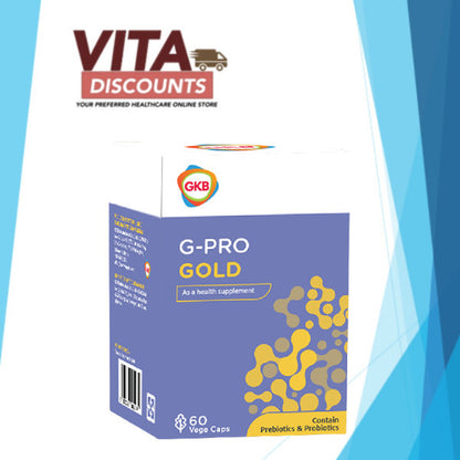 Gkb G-Pro Gold Vcaps (60's) [Exp 03/2027]  [Extra 2 Gift]