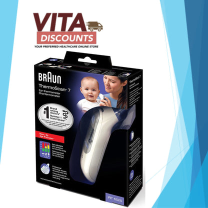 Braun Thermoscan 7 Ear Thermometer Irt 6520