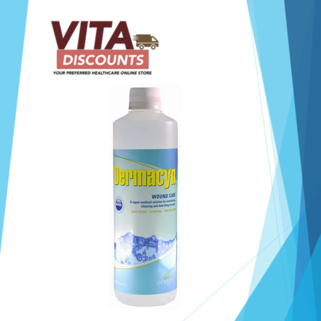 Dermacyn Wound Care Solution (500ml) [Exp 02/2028]