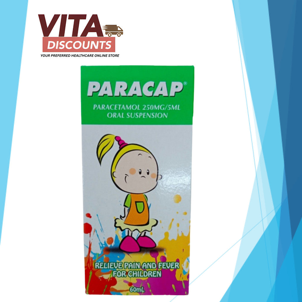 Paracap 250mg/5ml Suspension Orange (60ml)