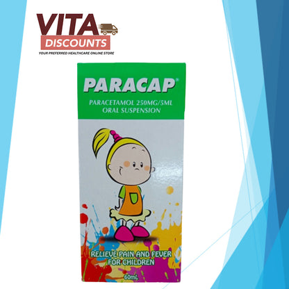 Paracap 250mg/5ml Suspension Orange (60ml)