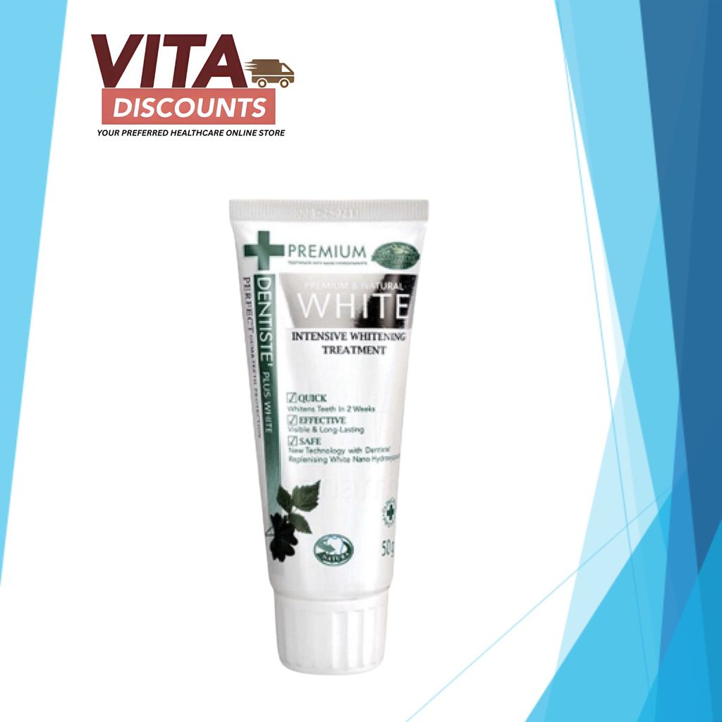 Dentiste' Intensive Whitening Treatment Toothpaste Tube (50g) [Exp 07/2029]
