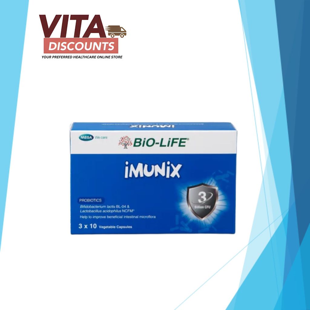 Bio-Life Imunix Probiotics 3B Cfu Vcaps (30's)