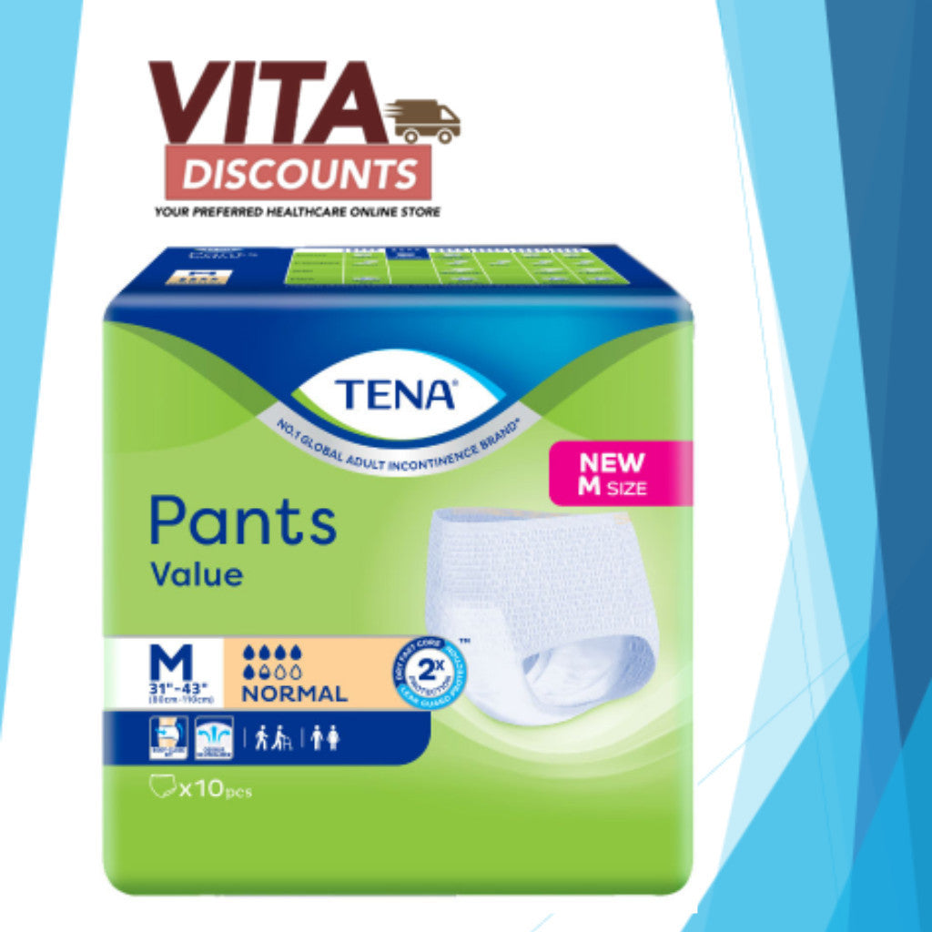 Tena Pants Value Size M (1 Pack x 10's)