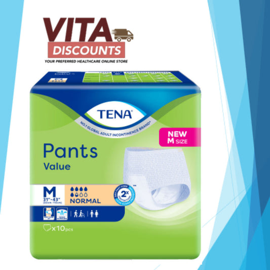 Tena Pants Value Size M (1 Pack x 10's)