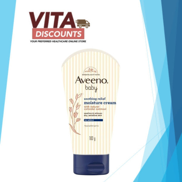Aveeno Baby Soothing Relief Moisture Cream New Packaging (100g) [Exp 06/2028]