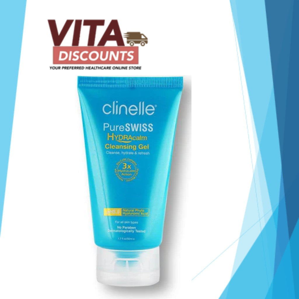 Clinelle Pureswiss Hydracalm Cleansing Gel Small Tube (50ml)