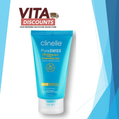 Clinelle Pureswiss Hydracalm Cleansing Gel Small Tube (50ml)