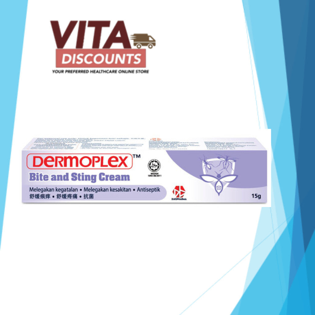 Dermoplex Bite And Sting Cream (15g) [Exp 10/2027]