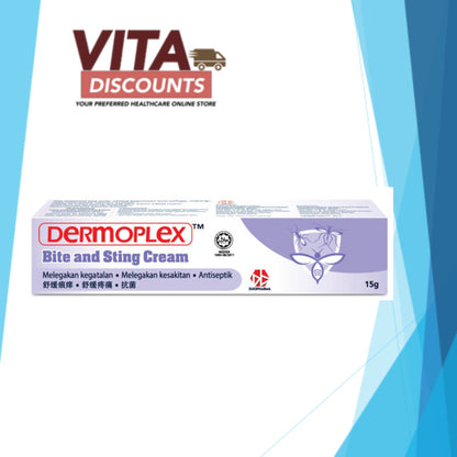 Dermoplex Bite And Sting Cream (15g) [Exp 10/2027]
