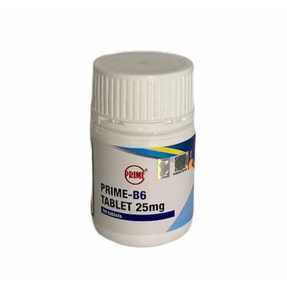 Prime Prime-B6 25mg Tabs (90's) [Exp 11/2027]