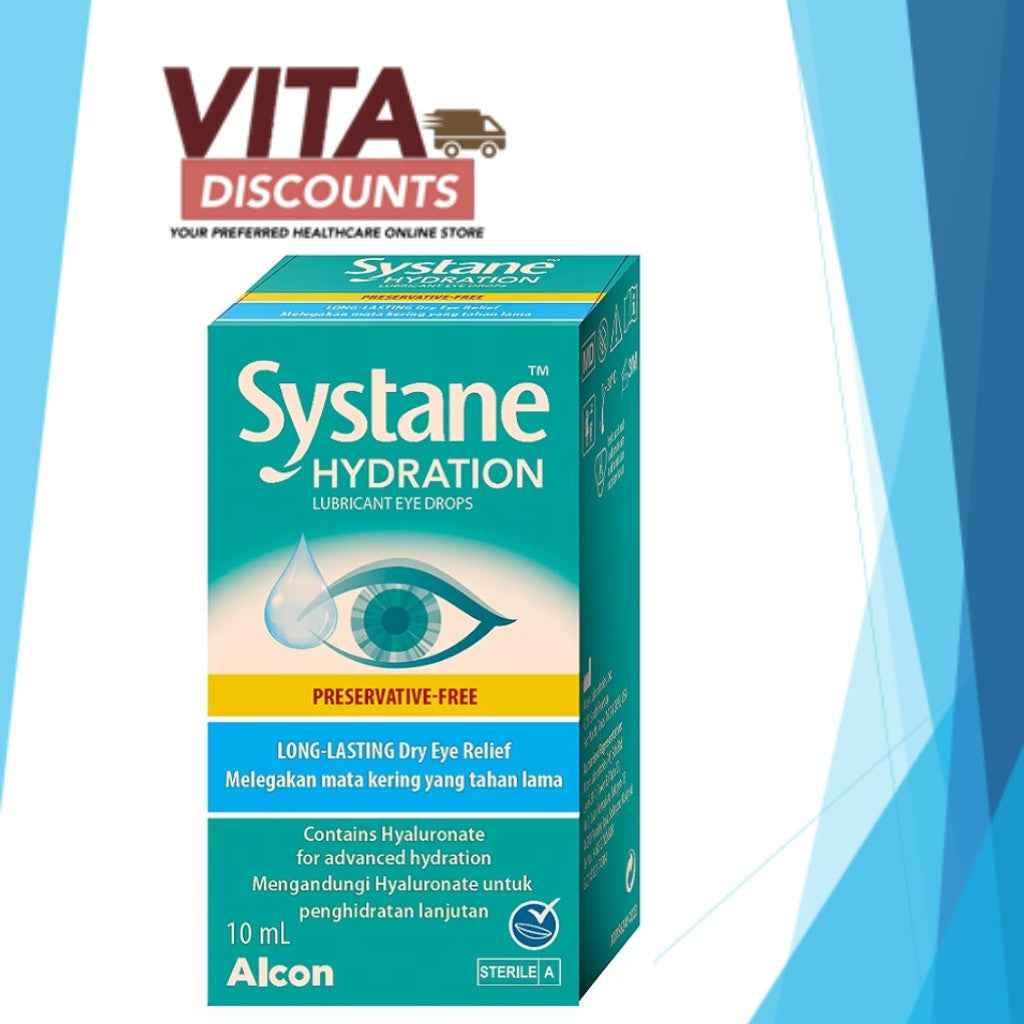 Systane Hydration Multi Dose Preservative-Free Eye Drops (10ml) [Exp 09/2027]  [Preservative-Free Type]