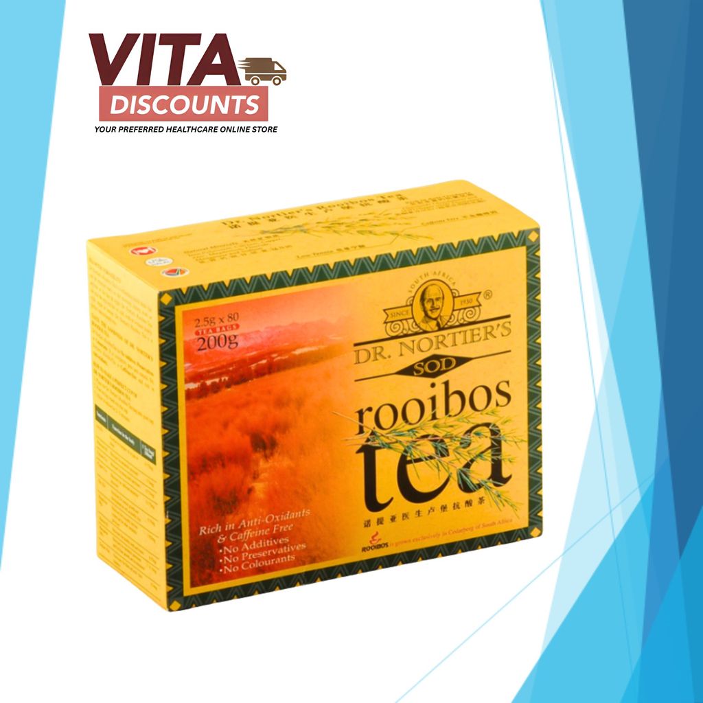 Dr.Nortier's Rooibos Tea (2.5g x 80's) [Exp 12/2028]