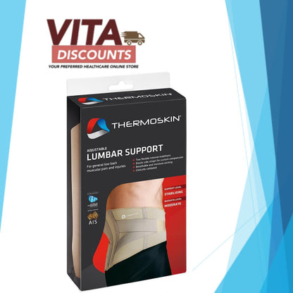 Thermoskin Adjustable Lumbar Support - Size M/L/XL