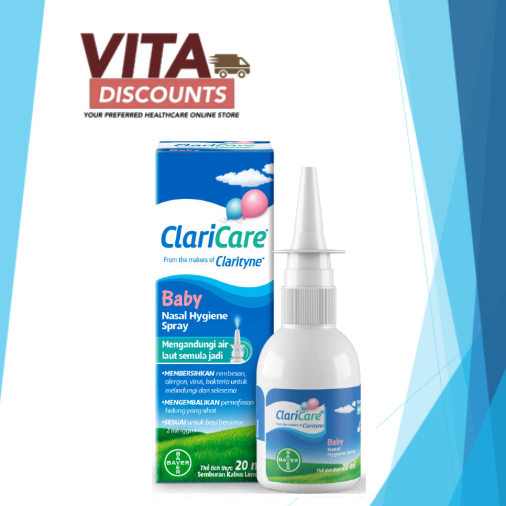 Claricare Baby Nasal Hygiene Spray (20ml)