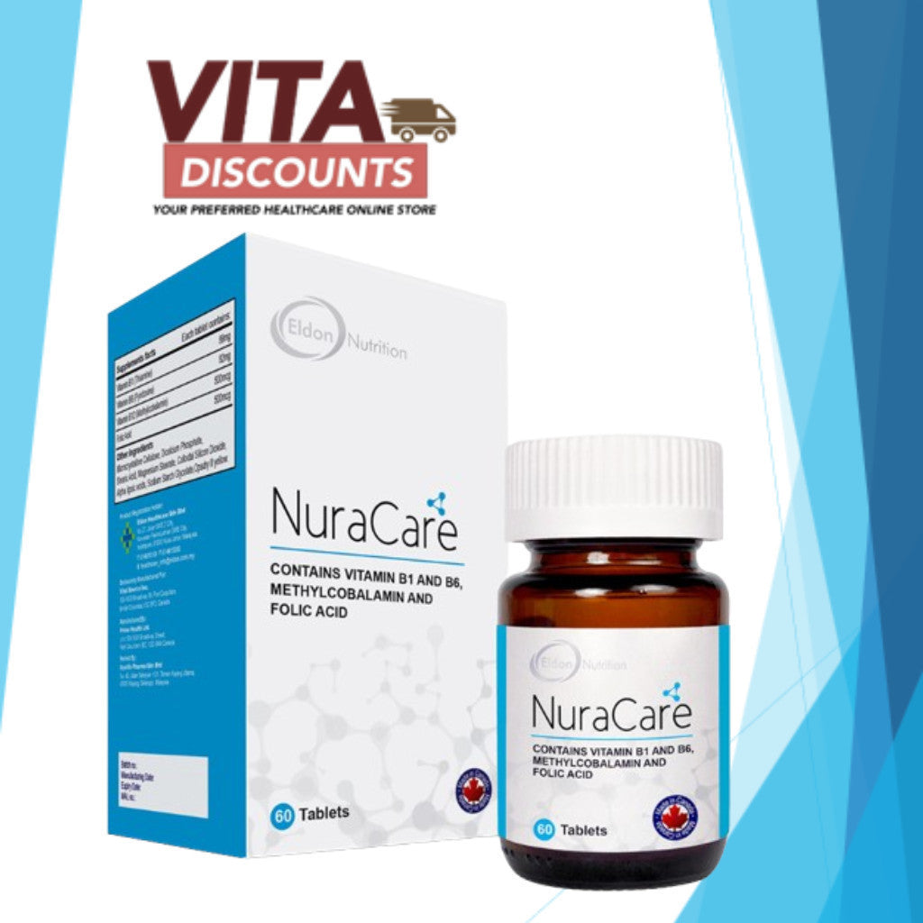 Eldon Nutrition Nuracare Tabs (60's) [Extra 2 Gift]