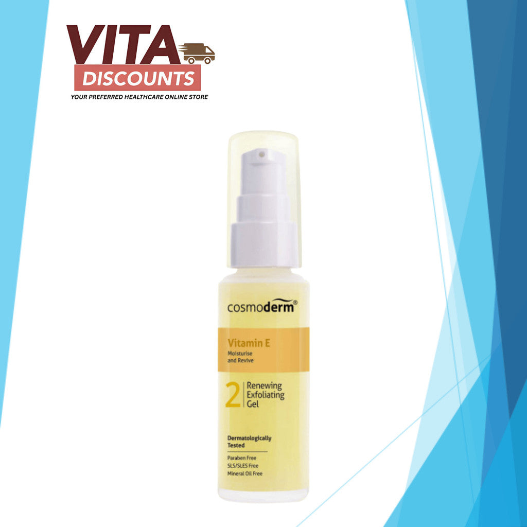 Cosmoderm Vitamin E Renewing Exfoliating Gel (30ml)