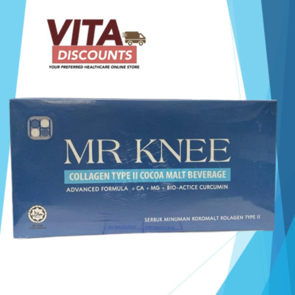 Mr Knee Collagen Type Ii Cocoa Malt Beverage Powder Sacs (15g) (15's) [Exp 02/2028]  [Not Entitled Redemption]