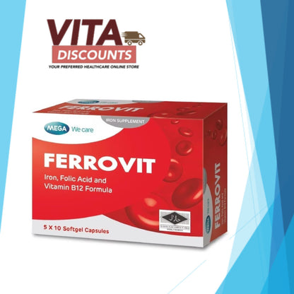 Mega Ferrovit Sgels (50's) [Exp 11/2027]