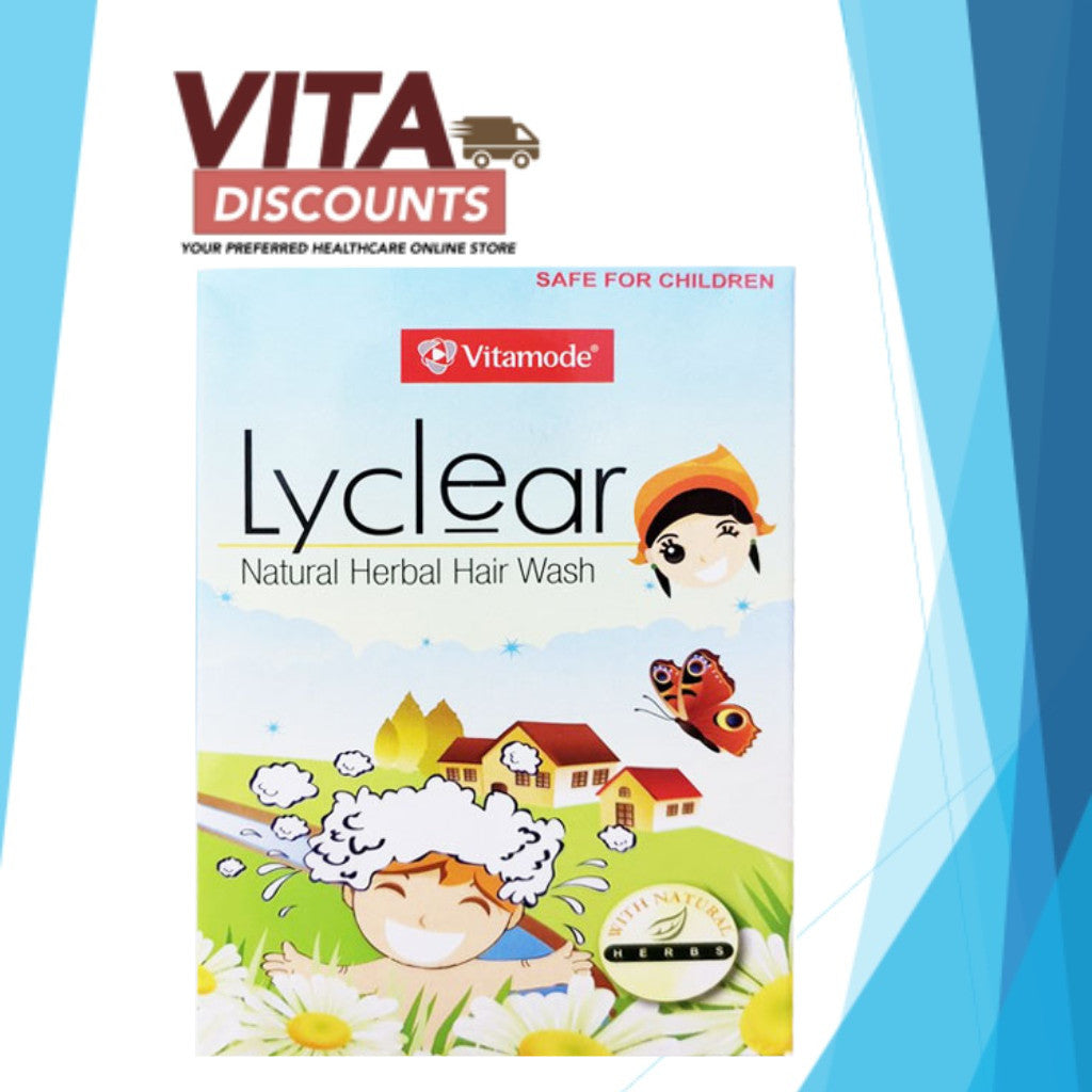 Dermalmode/Vitamode Lyclear Natural Herbal Hair Wash (40ml) [Exp 05/2028]