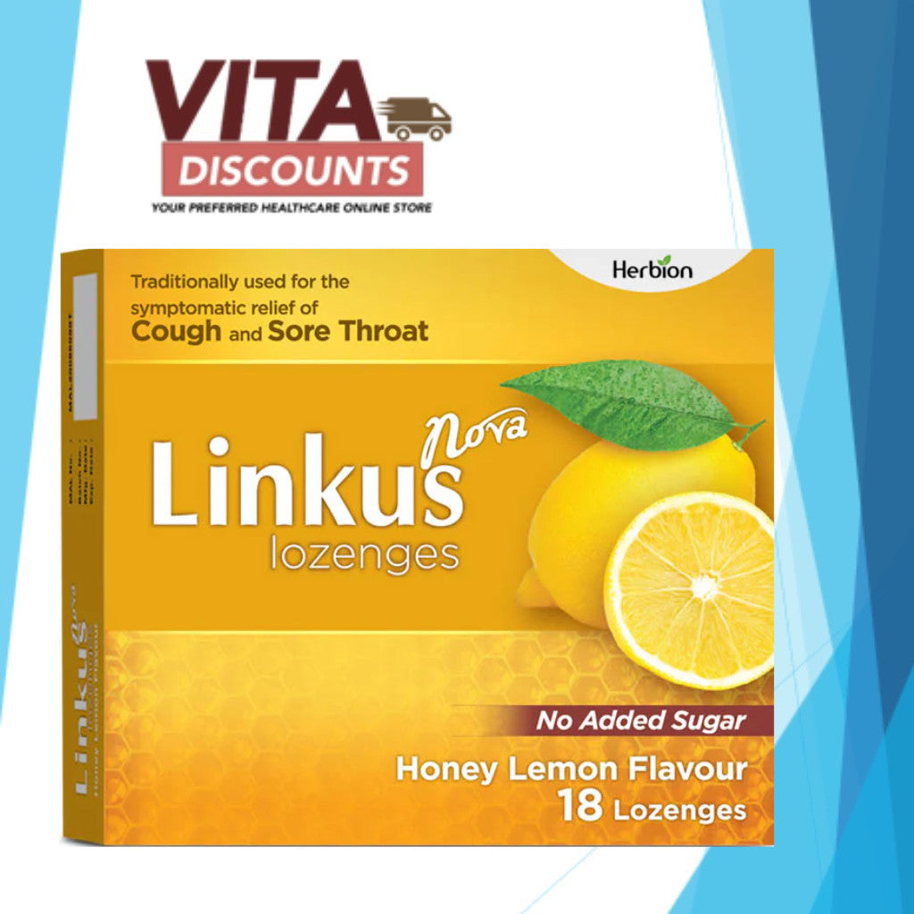 Herbion Nova Linkus No Sugar Lozenges Honey Lemon / Cherry / Orange (18's) [Exp 11/2026]