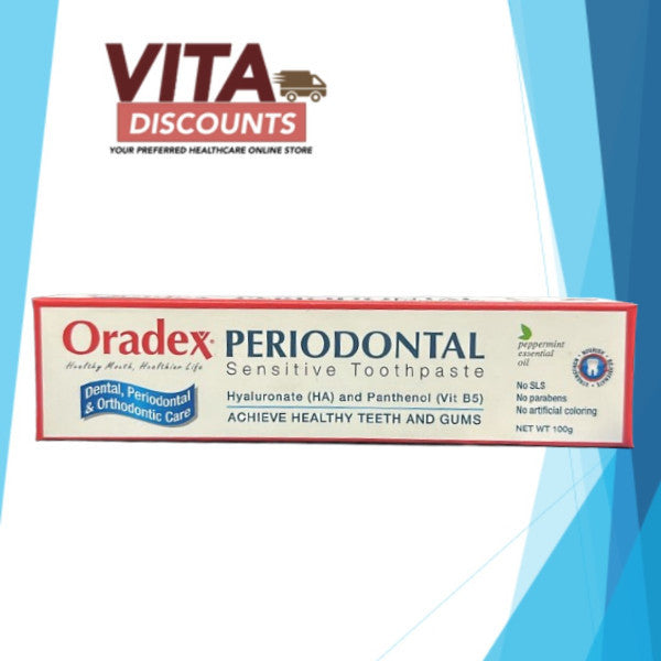 Oradex Periodontal Sensitive Toothpaste (100g) [Exp 05/2028]