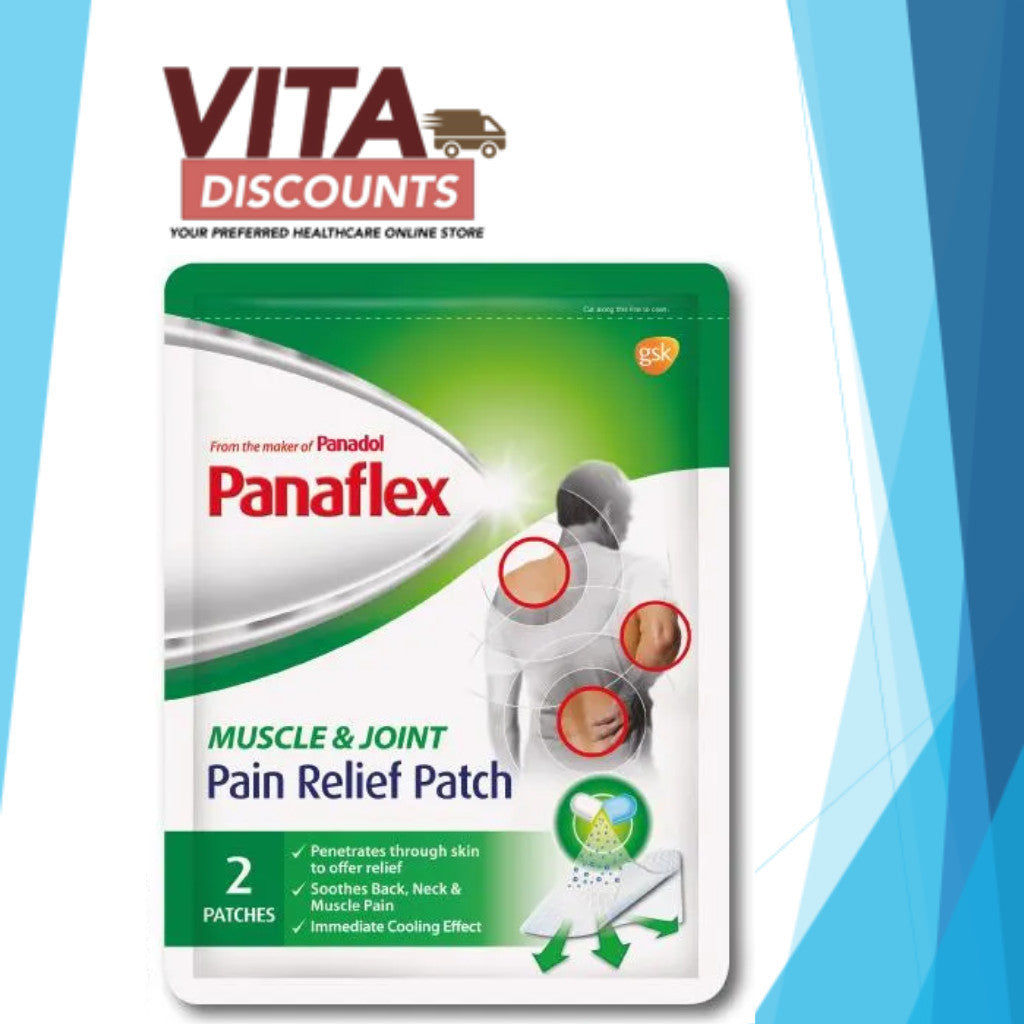 Panaflex Muscle & Joint Pain Relief Patches (1 Pack x 2's) [Exp 07/2027]