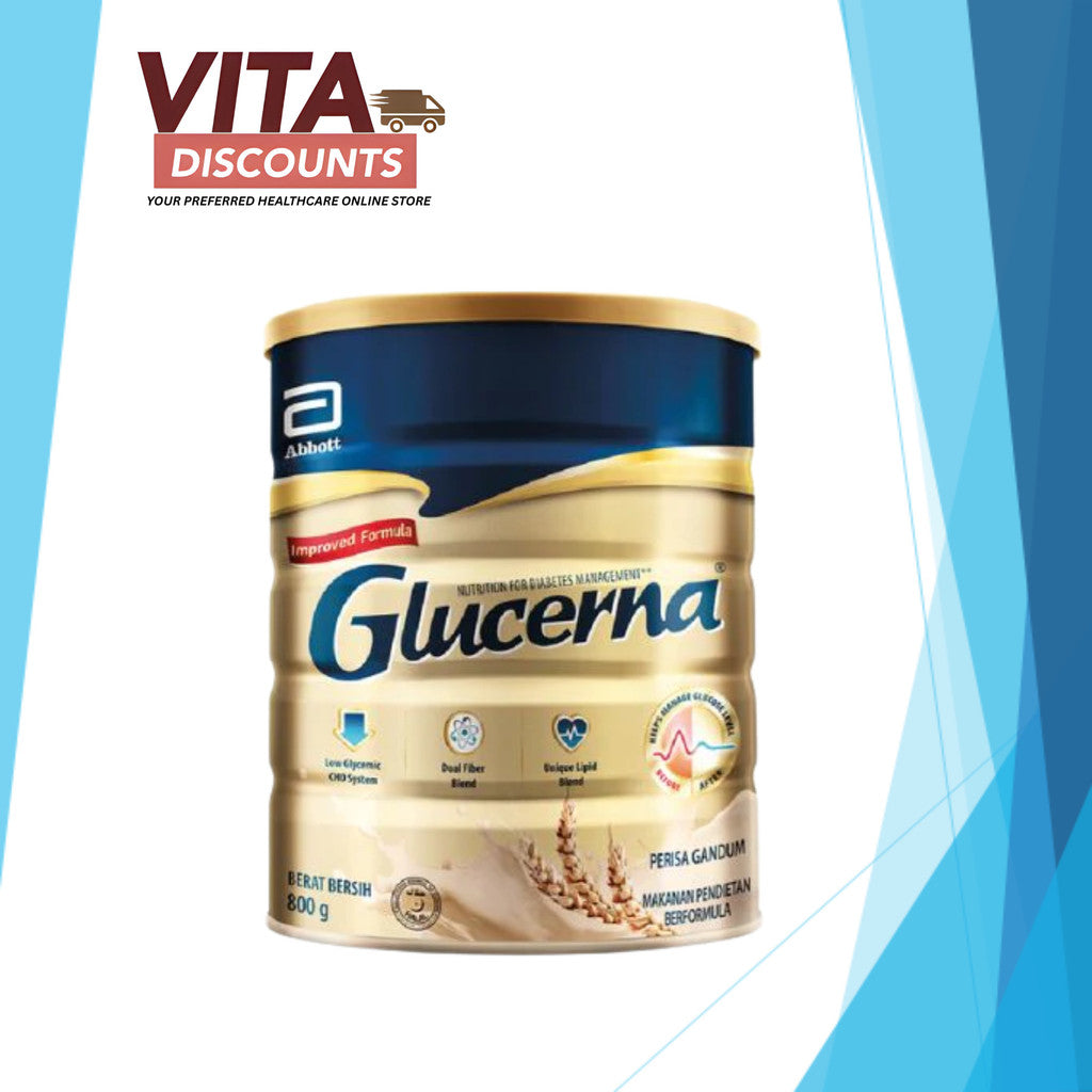 Glucerna Triple Care Powder Wheat (800g) [Exp 05/2027]