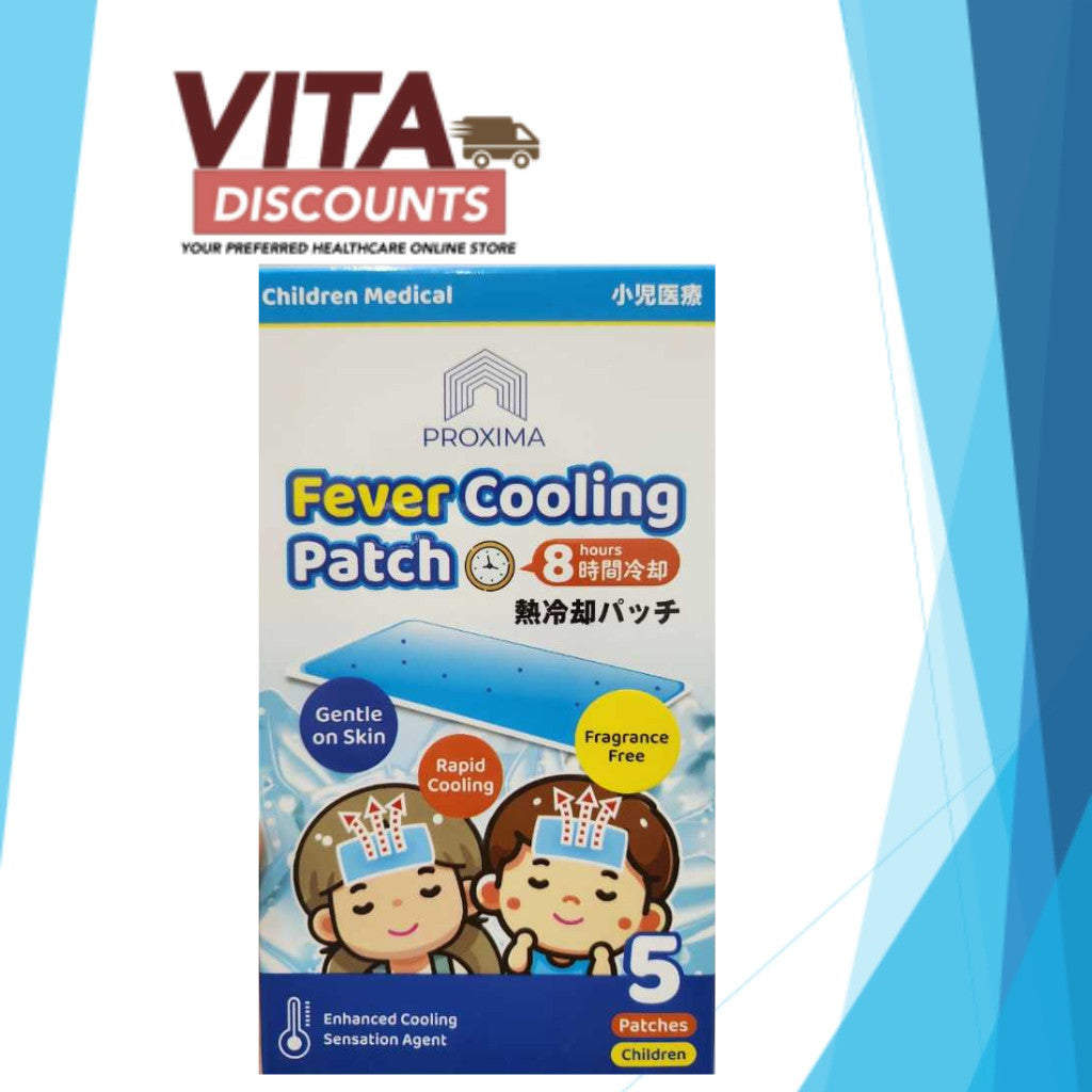Proxima Fever Cooling Patch Children Patches (5's) [Exp 11/2027]
