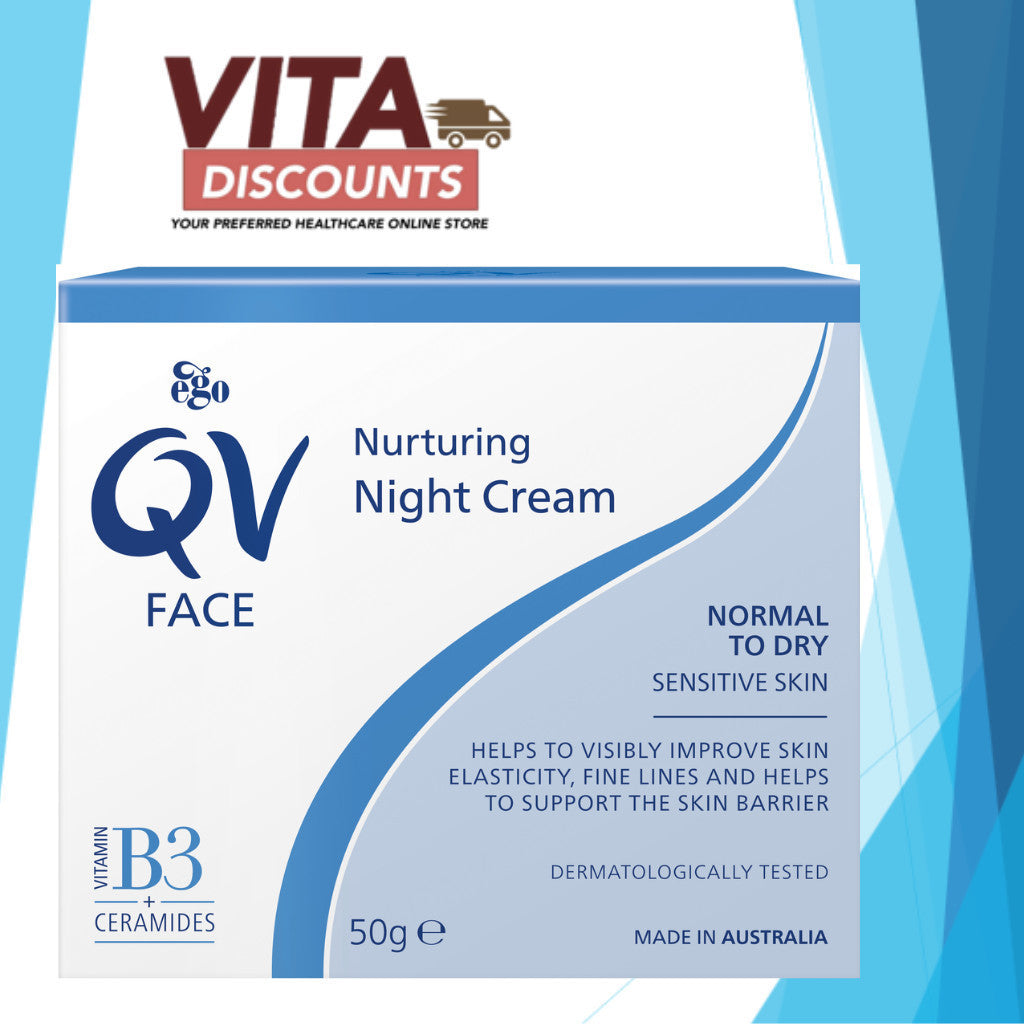 Qv Face Nurturing Night Cream (50g) [Exp 10/2028]