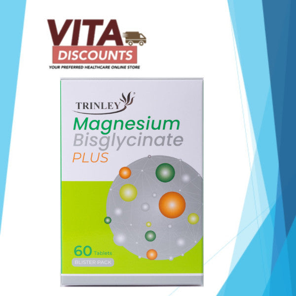 Trinley Magnesium Bisglycinate Plus Tabs (60's) [Exp 07/2027]