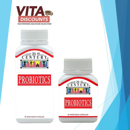 21St Century Probiotics 400mg Vcaps (30's/90's x 1/2 Pack) [Exp 06/2028]