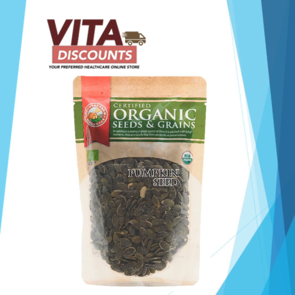 Country Farm Organics Certified Organic Pumpkin Seed (200g) [Exp 03/2027]