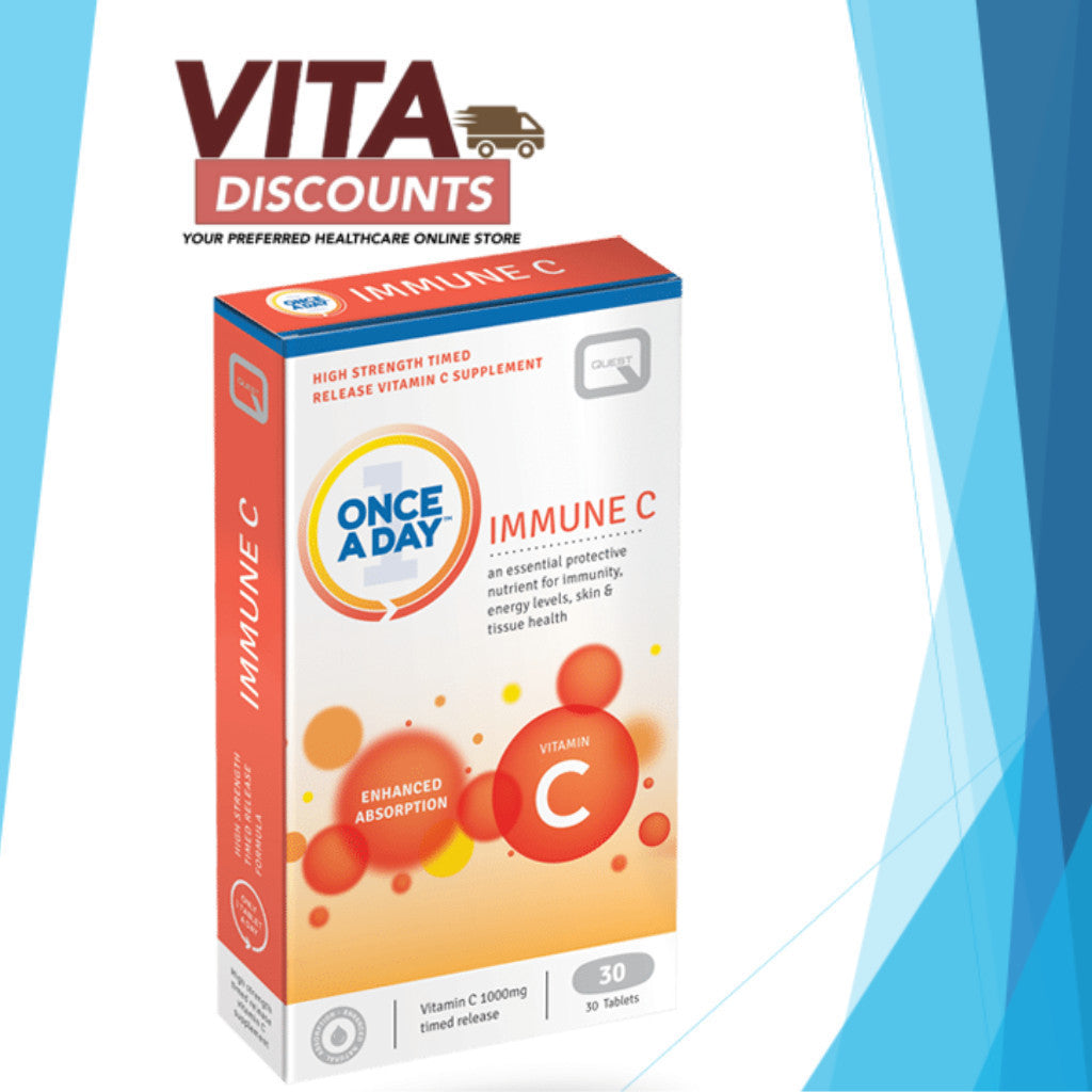 Quest Once A Day Vitamin C With Bioflavonoids Mrtabs (30's)