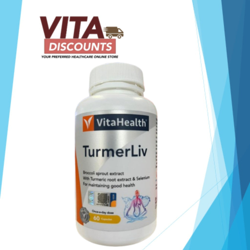 Rtc - Vitahealth Turmerliv Caps (60's) [Exp02/2026]