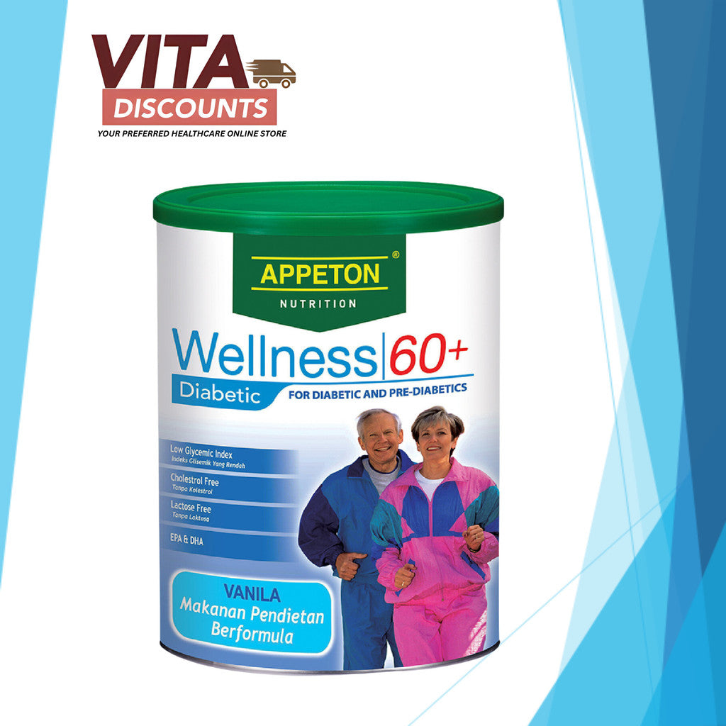 Appeton Wellness 60+ Diabetic Powder Small Tin (400g)