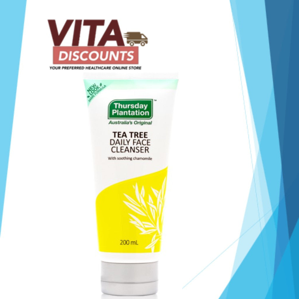 Thursday Plantation Tea Tree Daily Face Cleanser (200ml) [Exp 05/2027]