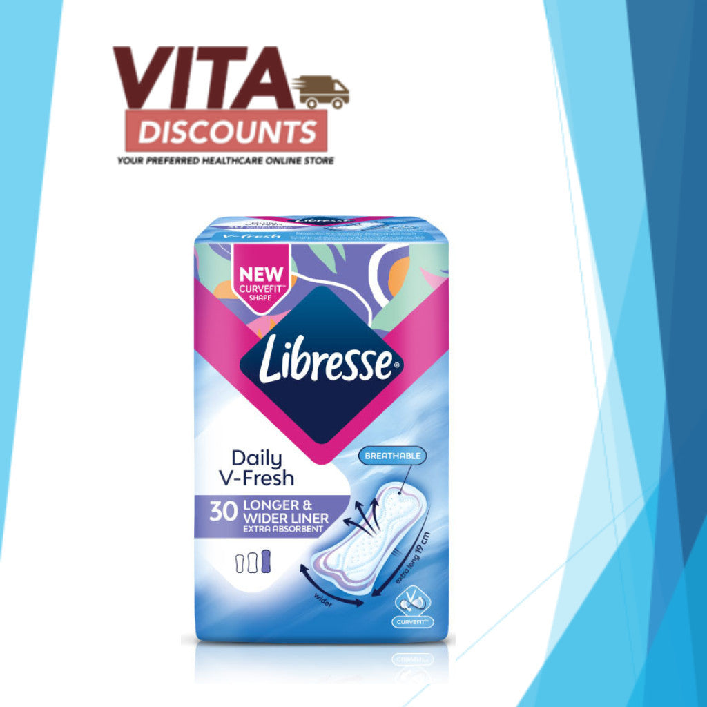 Libresse Daily V-Fresh Longer & Wider Liner (30's)