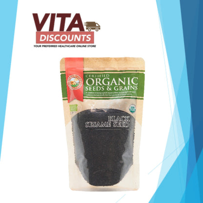 Country Farm Organics Certified Organic Black Sesame Seed (200g) [Exp 06/2027]