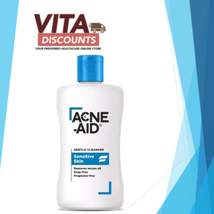 Acne-Aid Gentle Cleanser Sensitive Skin/Liquid Cleanser Oil Control (100ml) [Exp 07/2027]