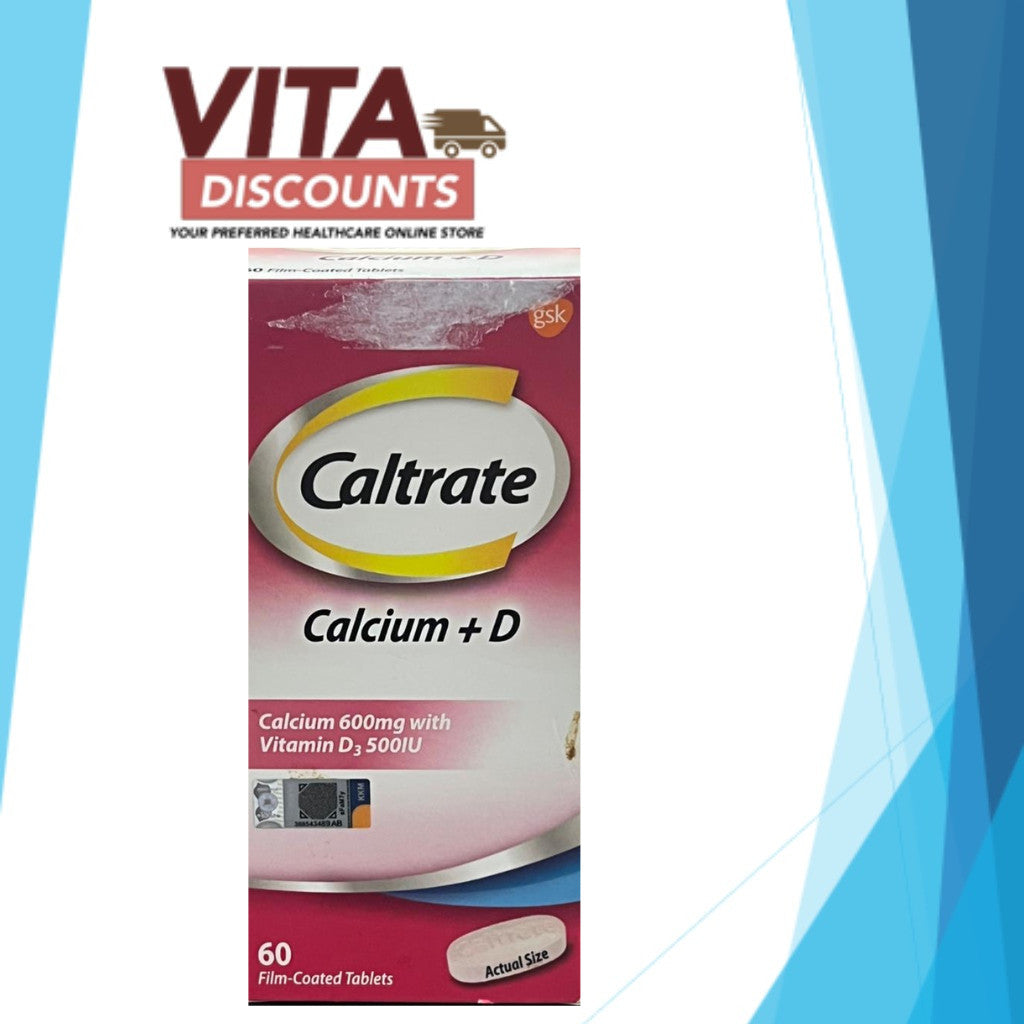 Rtc - Caltrate Calcium+D Tabs (60's) [Exp 09/2025]