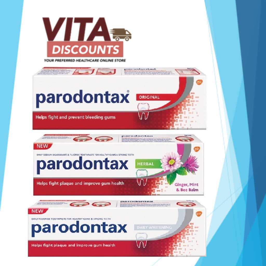 Parodontax Toothpaste - Original/Herbal/Daily Whitening (1 Unit x 90g x 1 Pack) [Exp 08/2027]