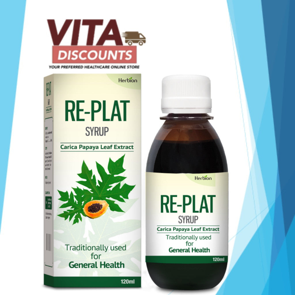 Re-Plat Syrup (120ml) [VitaDiscounts Official Store]