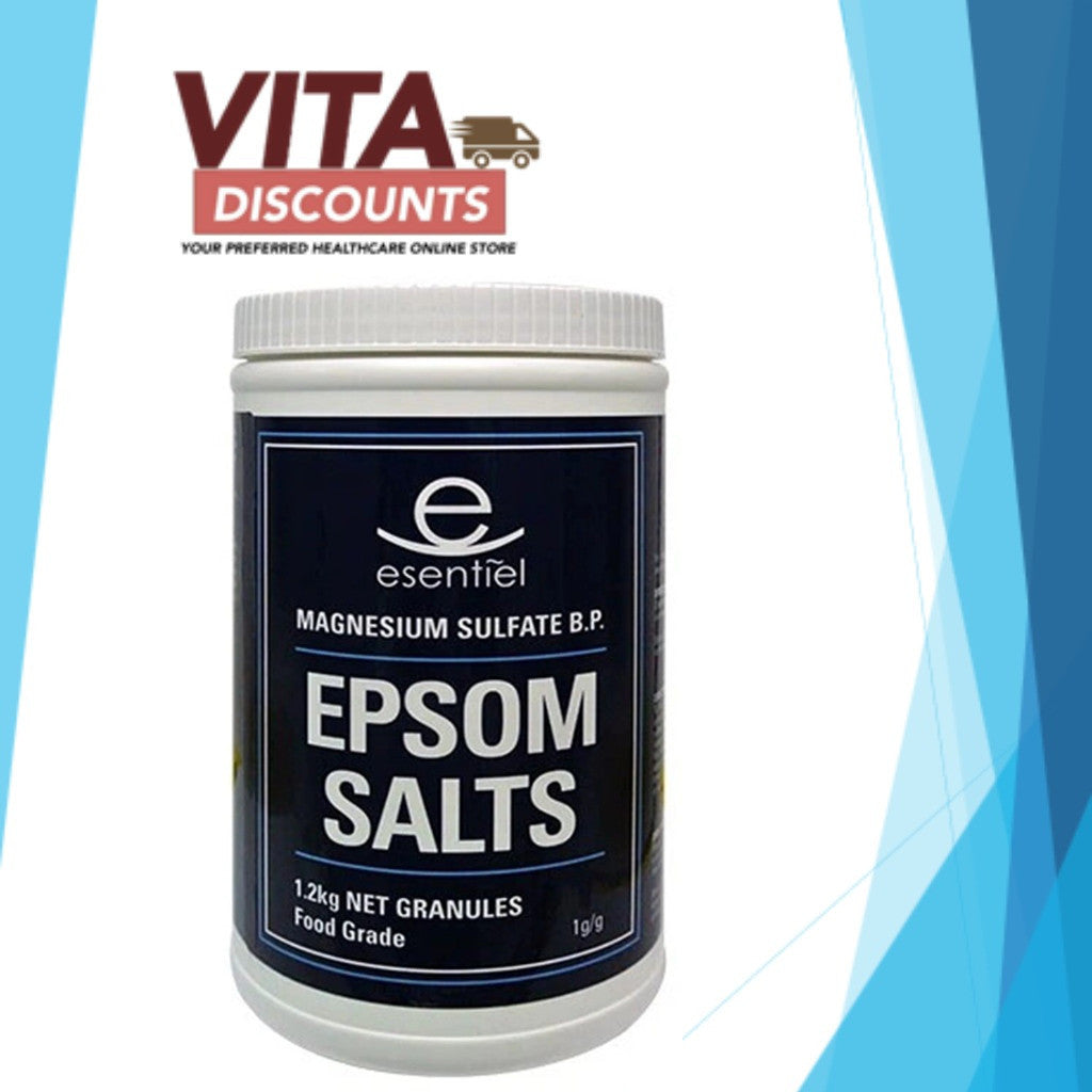 Epsom Salts Single Bottle (1.2kg) [Exp 09/2029]