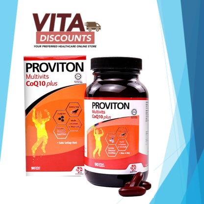Proviton Plus With Coq10 Caps (90's/90 + 30's) [Exp 07/2027]