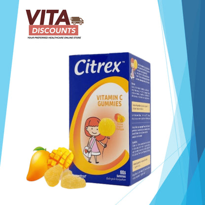 Citrex Vitamin C Gummies Flavour - Apple/Mango Yoghurt (60's)