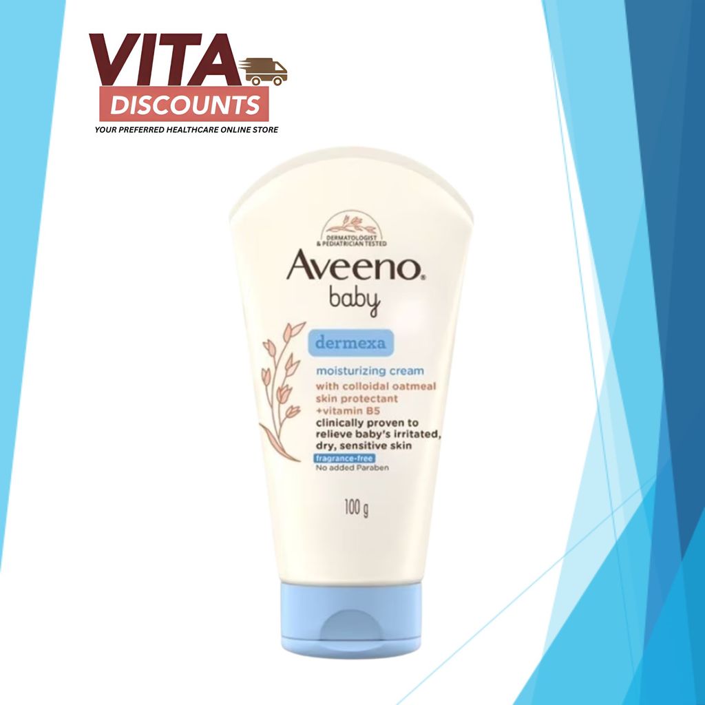 Aveeno Baby Dermexa Moisturizing Cream New Packaging (100g) [Exp 05/2028]