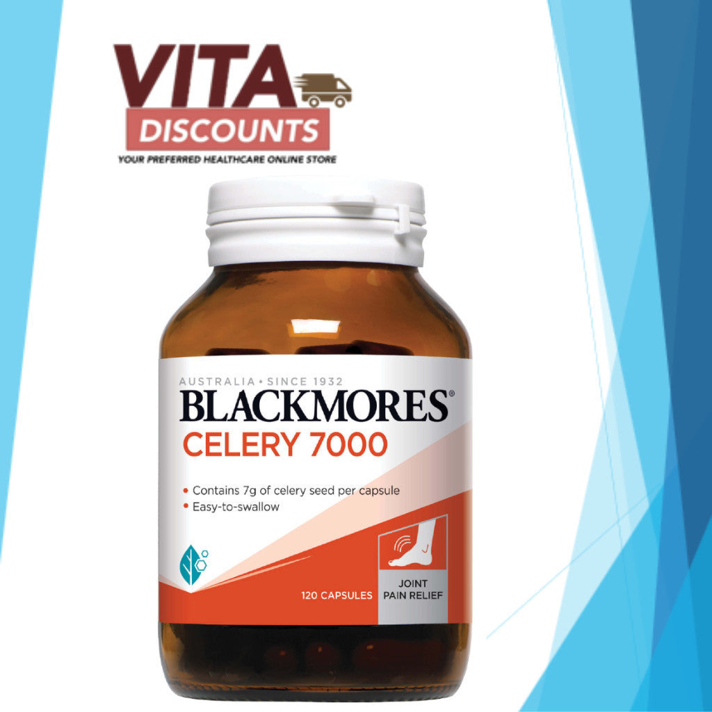 Blackmores Celery 7000 Caps (120's) [Exp 06/2027]