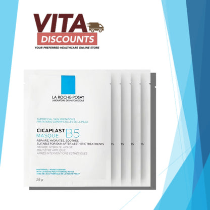 La Roche-Posay Cicaplast B5 Masque (25g x 5's) [Exp 09/2027]
