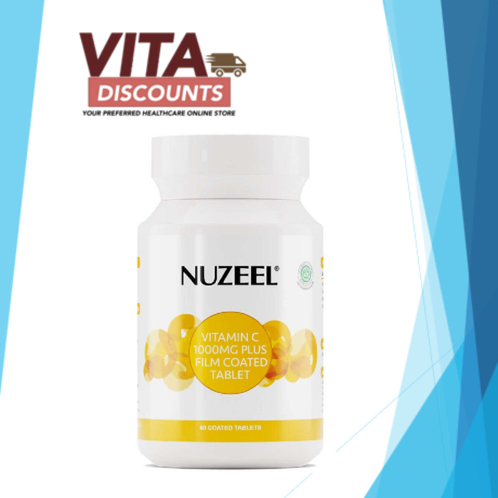 Nuzeel Vitamin C 1000mg Plus Fctabs (60's)